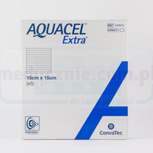 Aquacel Extra 15*15cm Hydrofaser-Verband 1Stk.